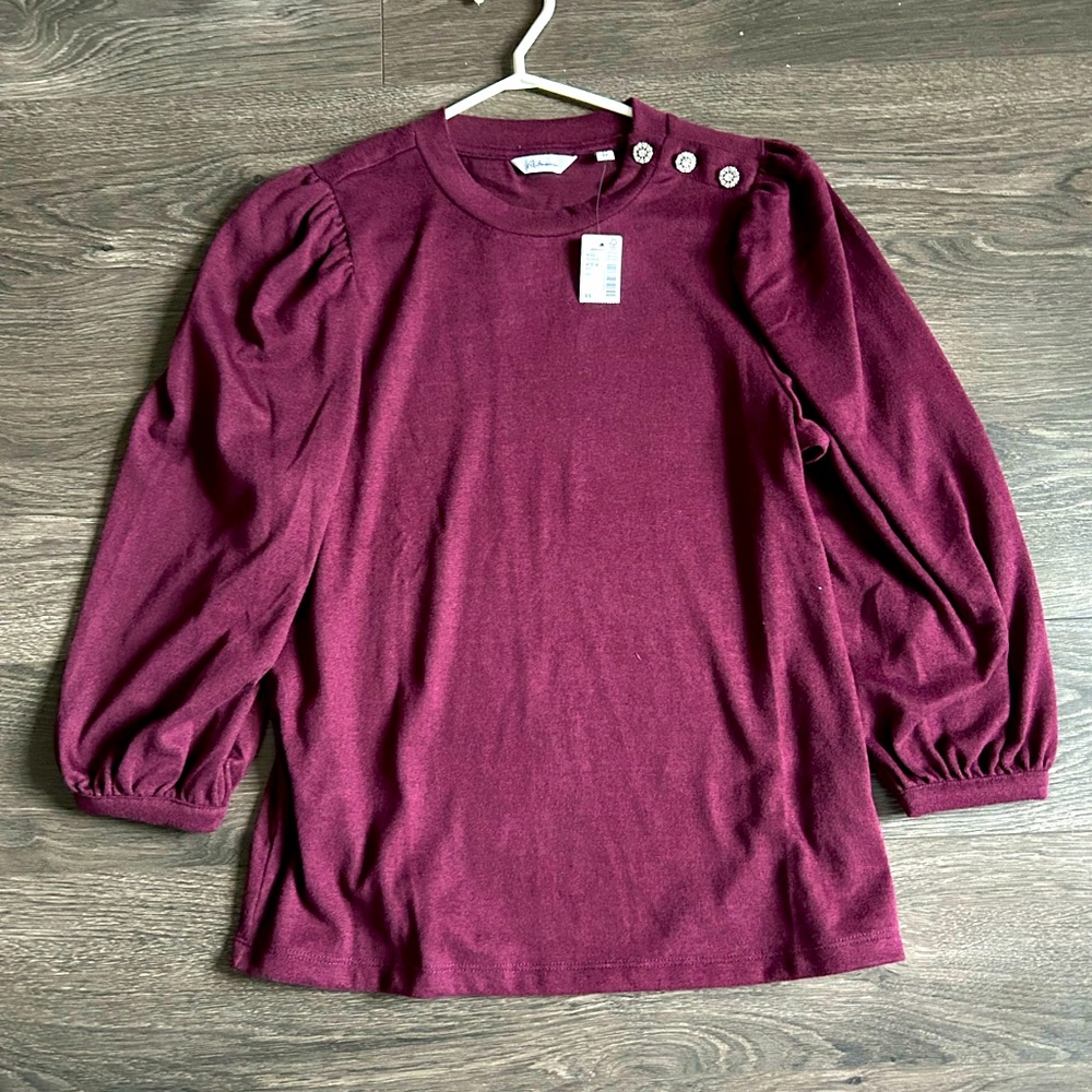 Button detail long sleeve